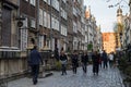 Tourists in Mariacka Street