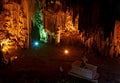 Tourists in Melidoni Cave