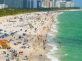 Tourists in Miami Beach September 3 2023 summer vibes