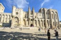 The Palais des Papes or Popes Palace in Avignon France, Provence Royalty Free Stock Photo