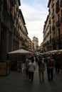 Madrid street scene