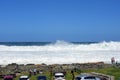 People near High Waves, Tsitsikamma National Park, South Africa Royalty Free Stock Photo