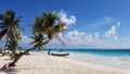 Tourists on Paradise Beach, Tulum