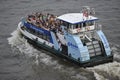 Tourists on a Pleasure Boat, Hamburg, Germany