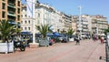 Tourists on Quai du Port in Marseilles city