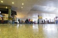 Tourists in Roma Termini subway station