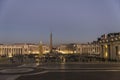 Tourists at Saint Peter`s Square at night in Vatican City, Vatic Royalty Free Stock Photo
