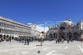 Tourists on San Marco square in Venice