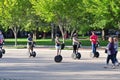 Tourists on Segway