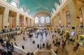 Tourists and Shoppers in Grand Central, NYC Royalty Free Stock Photo