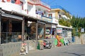 Tourists shops, Bali, Crete.