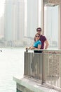 Tourists Sightseeing In Dubai Royalty Free Stock Photo