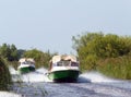 Speed boat, Danube Delta