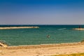 Tourists on the speedboat Royalty Free Stock Photo