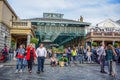 Tourists spending their time at Covent Garden market in London, United Kingdom