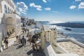 Street in Fira village, Santorini