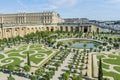 Chateau de Versailles Gardens in Paris, France. Royalty Free Stock Photo