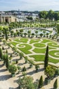 Chateau de Versailles Gardens in Paris, France. Royalty Free Stock Photo