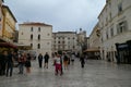 Split\'s Narodni Square Royalty Free Stock Photo
