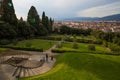 Tourists are taking pictures in Florence