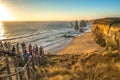 Tourists to Twelve Apostles