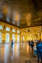 Interior of Catherine Palace in Saint Petersburg, Russia. Royalty Free Stock Photo