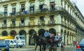 Tourists tour old Havana, Cuba