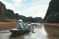 Ngo River. Tam Coc, Ninh Binh, Vietnam