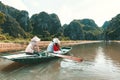 Ngo River. Tam Coc, Ninh Binh, Vietnam