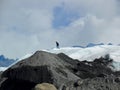 Tourists trekking on Perito Moreno Glacier in Patagonia, Argentina
