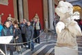 Tourists in Vatican Museum