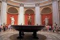 Tourists in Vatican museums, Rome, Italy