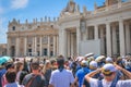 Tourists in Vatican, Rome, Italy Royalty Free Stock Photo