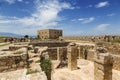 Tourists in the Venetian fortress of Fortezza in Rethymno, Crete
