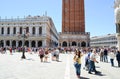 Tourists in Venice,Italy Royalty Free Stock Photo