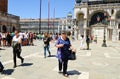 Tourists in Venice,Italy