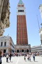 Tourists in Venice,Italy Royalty Free Stock Photo