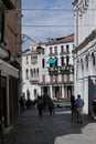 Tourists in Venice, Italy