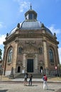 Tourists viewing the Oostkerk in Middelburg