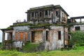 Tourists visit abandoned French colonial casino