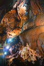 Great cave, Grotta di Su Mannau, Fluminimaggiore, Sardinia Royalty Free Stock Photo