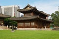 Tourists visit Changgyeong Palace in Seoul, Korea.