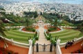 Tourists visit famous Bahai shrine,Haifa,israel