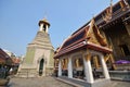 Tourists visit the Grand Palace in Bangkok, Thailand