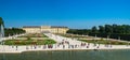 Tourists visit Schonbrunn Palace in Vienna Austria
