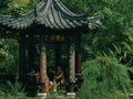pavilion of Wuhan garden expo park