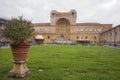 Tourists visiting the attractions at the Court of the Pigna