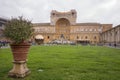 Tourists visiting the attractions at the Court of the Pigna