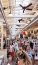 Tourists visiting the Charleston City Market