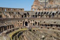 Tourists Visiting Colosseum or Coliseum in Rome Italy Royalty Free Stock Photo